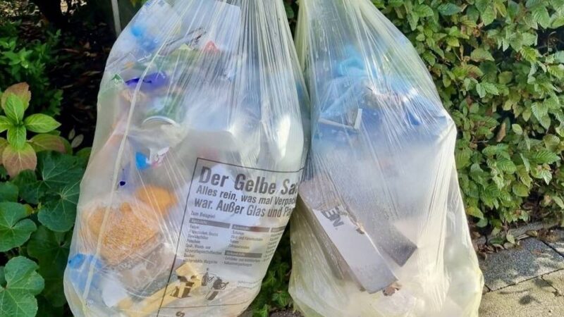 Abfallentsorgung in Radevormwald: Das sind die neuen Regeln für die Gelben Säcke