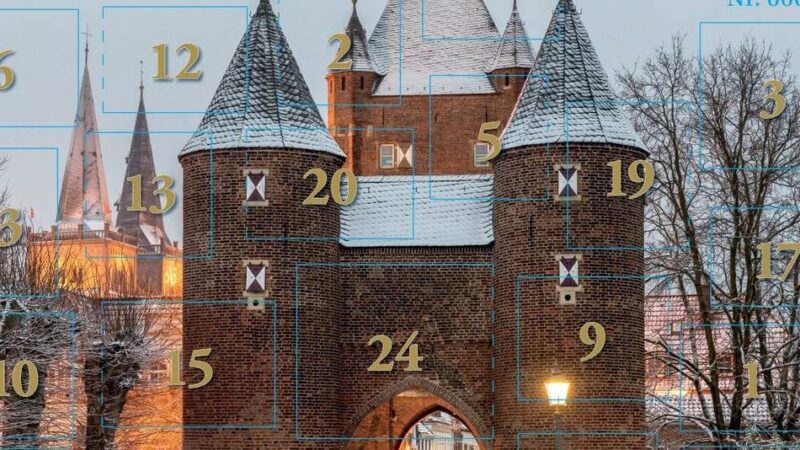 Übersicht über Verkaufsstellen: Wo der Xantener Lions-Adventskalender angeboten wird