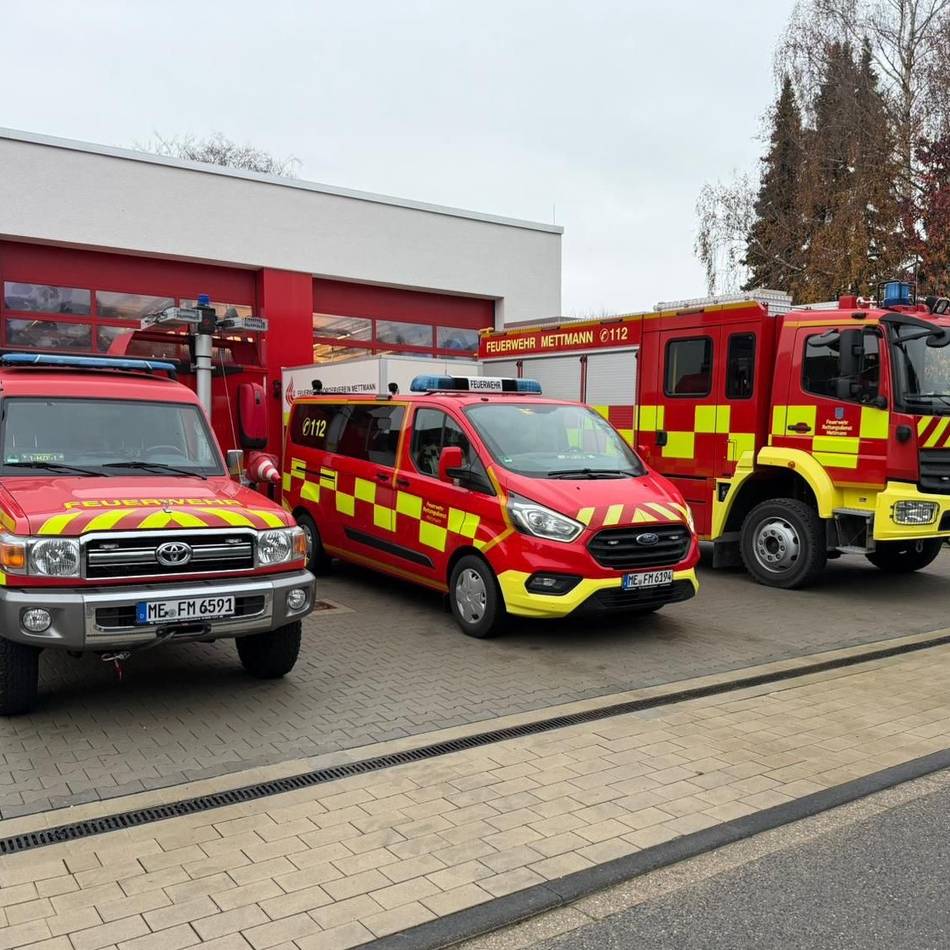 Abschluss in Mettmann: Feuerwehrgerätehaus Obschwarzbach offiziell eingeweiht
