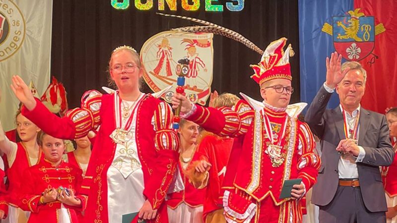 Viersener Kinderprinzenpaar 2025/2026: Moritz I. und Caro I. regieren junge Vierscher Jecke