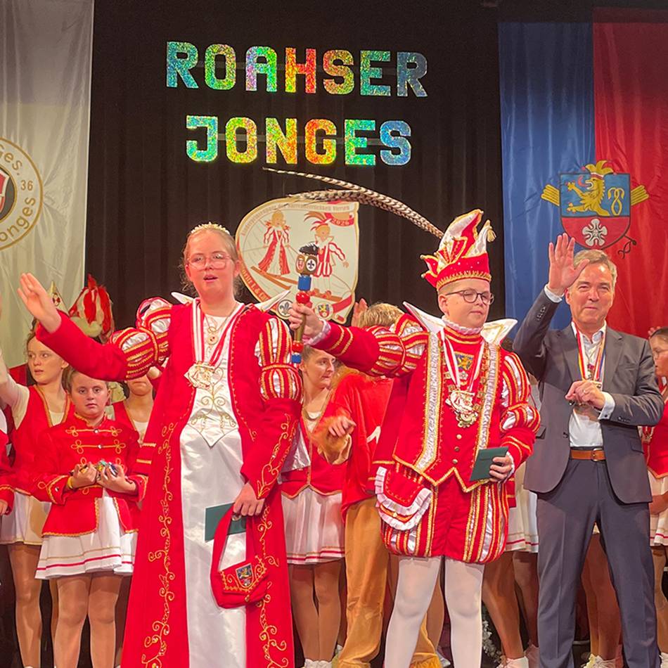 Viersener Kinderprinzenpaar 2025/2026: Moritz I. und Caro I. regieren junge Vierscher Jecke