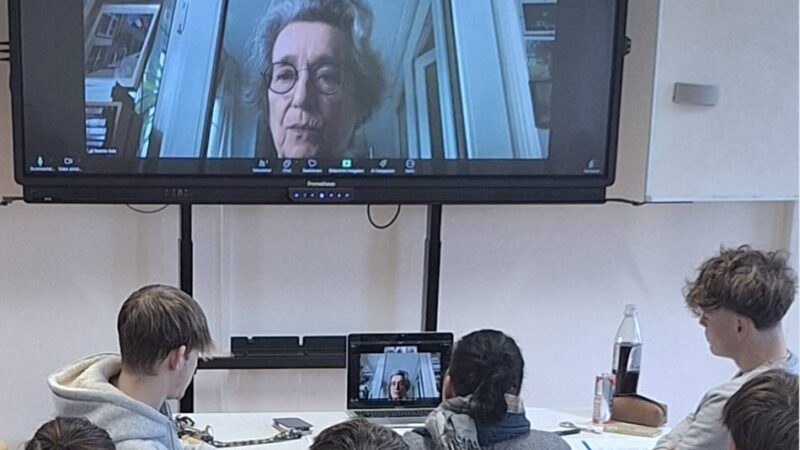 Schüler der Europaschule Rheinberg: Bewegendes Gespräch mit einer Holocaust-Überlebenden