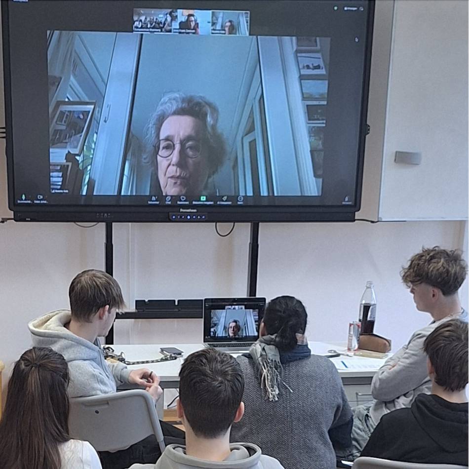 Schüler der Europaschule Rheinberg: Bewegendes Gespräch mit einer Holocaust-Überlebenden