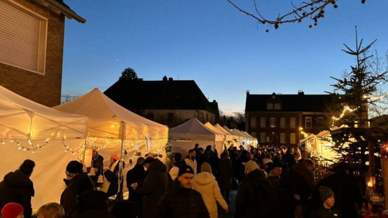 Weihnachtliche Stimmung in Weeze: Das bietet der Weezer Weihnachtsmarkt