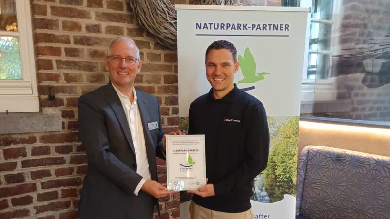 Projekt in Nettetal: Weitere Naturpark-Partner ausgezeichnet