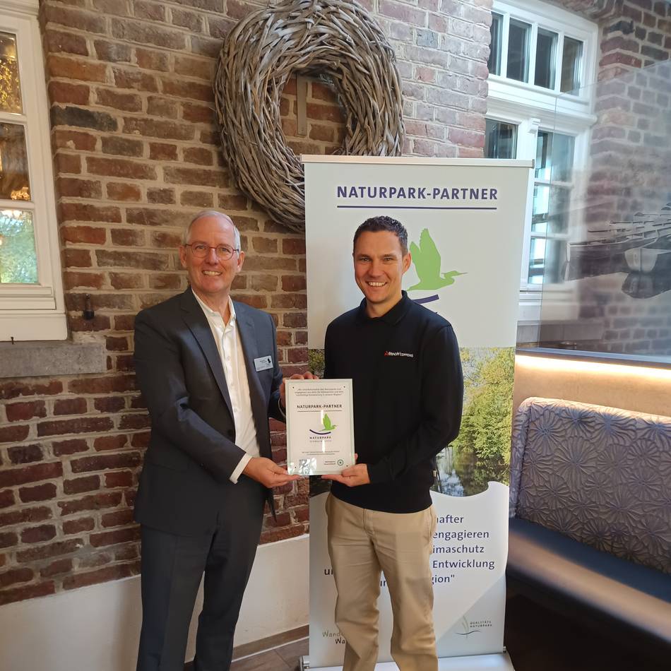 Projekt in Nettetal: Weitere Naturpark-Partner ausgezeichnet