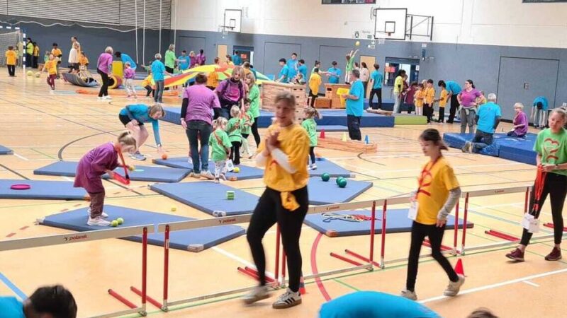 „Padoki“ in Dormagen: Erfolgreiches Sportfest für Kinder mit Handicap
