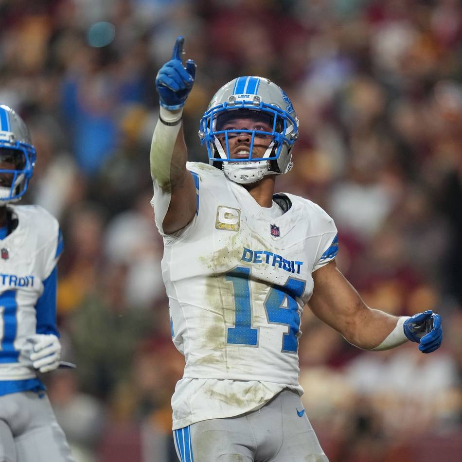 NFL: St. Brown über Touchdown-Jubel: Hatte nicht mit Trump zu tun