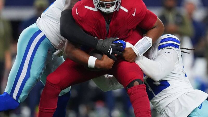 Ohne Star-Quarterback Murray: Nach fünf NFL-Pleiten in Serie – Cardinals gewinnen in Dallas