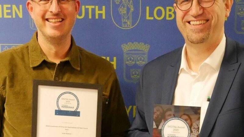 Bronze für Nettetal: Stadt wird für innovatives KI-Projekt ausgezeichnet