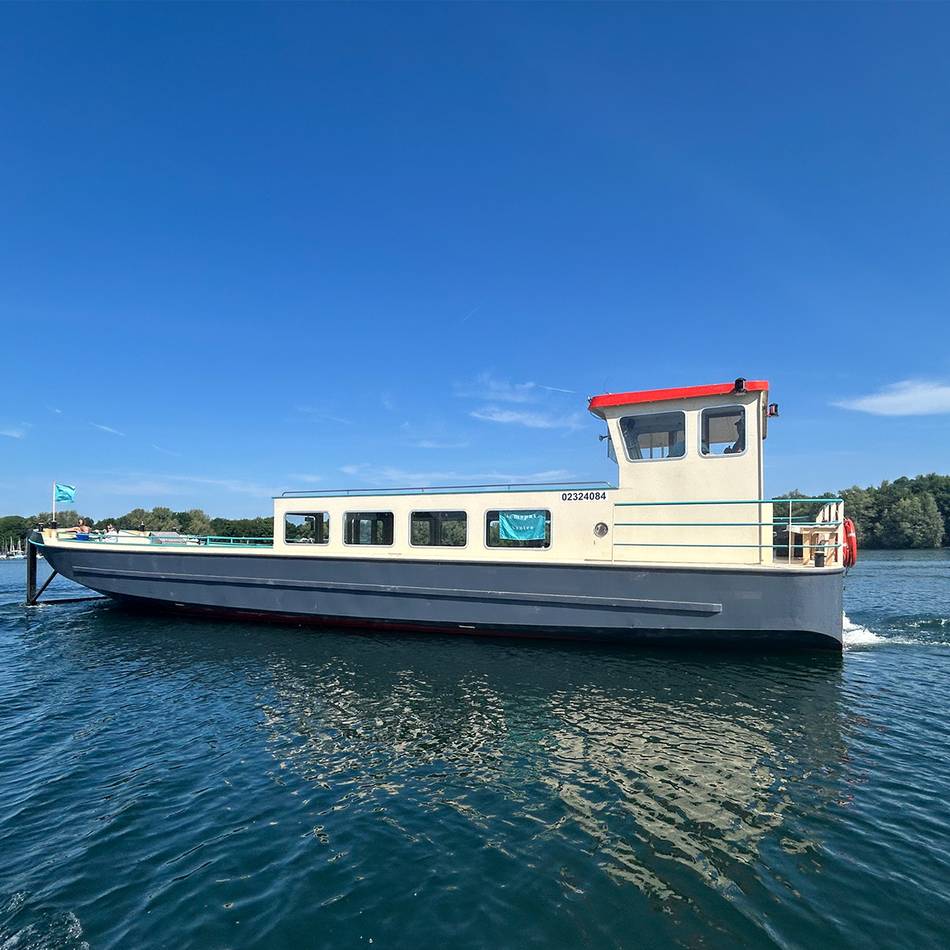 Panoramafahrten auf Xantener Nordsee: MS Domspatz veröffentlicht Winterfahrplan