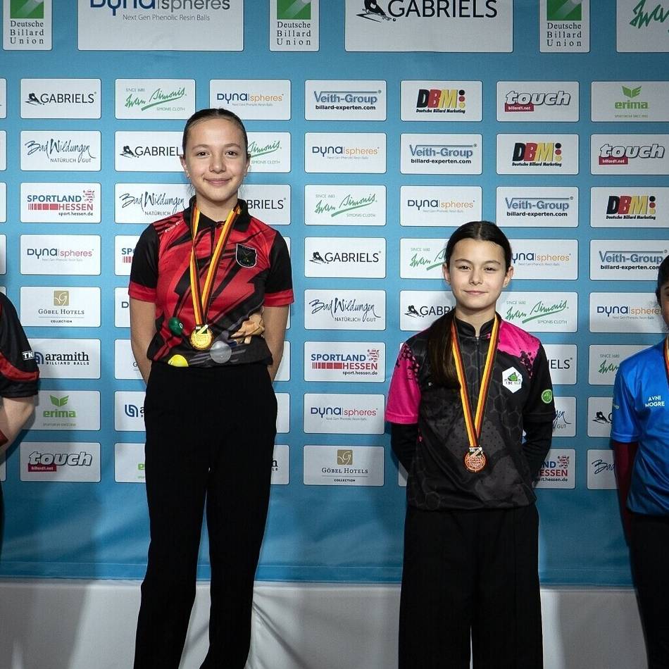 Erfolg bei Deutscher Billard-Meisterschaft: Neun Medaillen für den 1. PBC Neuwerk