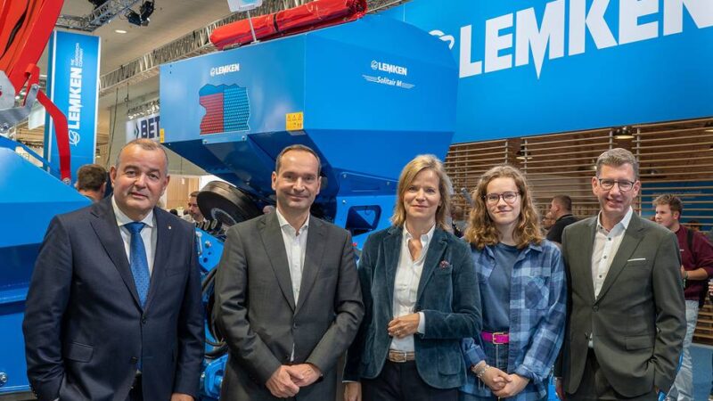 Silber für Technik aus Alpen: Lemken tankt Zuversicht auf Messe in Hannover