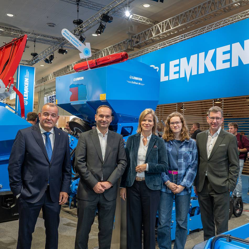 Silber für Technik aus Alpen: Lemken tankt Zuversicht auf Messe in Hannover