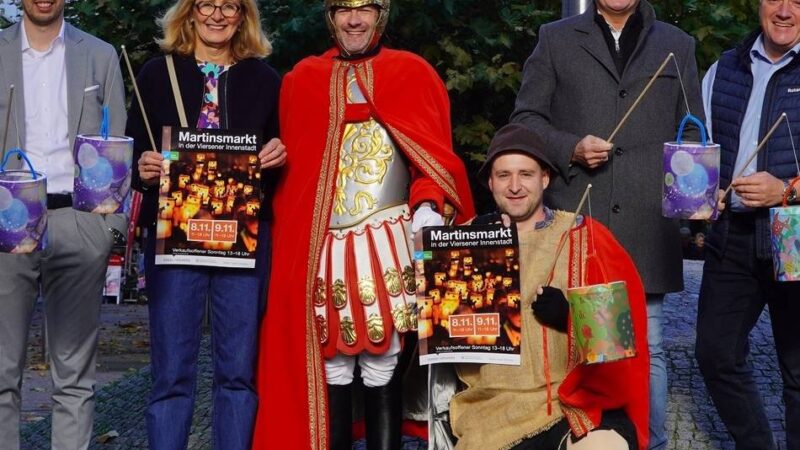 Veranstaltungen zu St. Martin: Das bietet der Martinsmarkt in Viersen