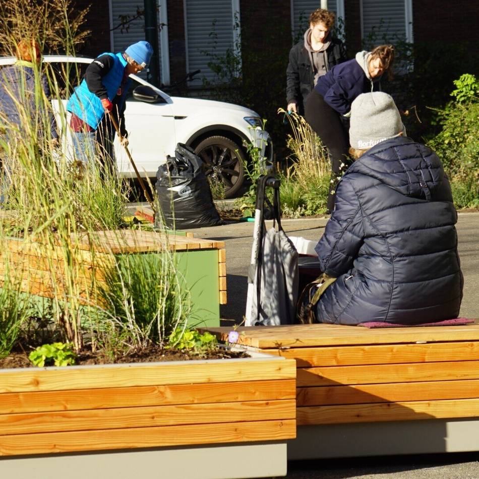 Pilotprojekt in Düsseldorf: Nachbarschaftszone lädt zur Begegnung ein