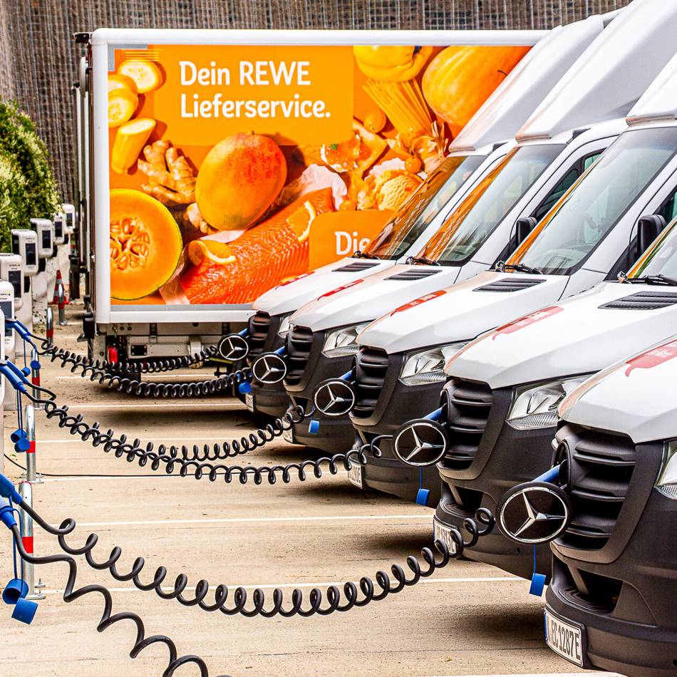 Neuss wird Vorreiter in Deutschland: Rewe macht den Lieferdienst elektrisch