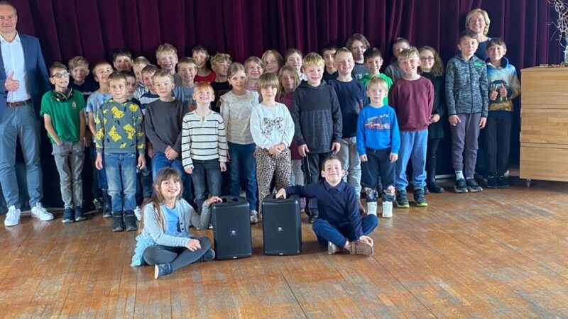 Förderschule in Hückeswagen: KSK unterstützt musikalisches Bildungsangebot der EKS