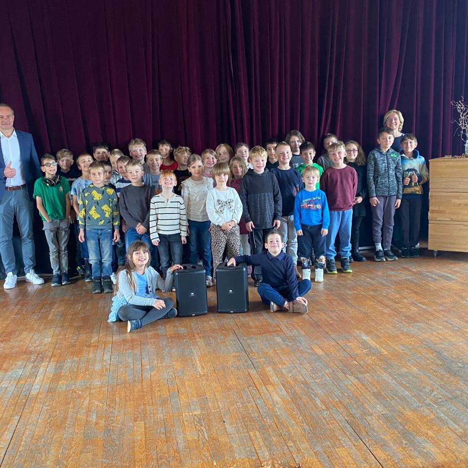 Förderschule in Hückeswagen: KSK unterstützt musikalisches Bildungsangebot der EKS