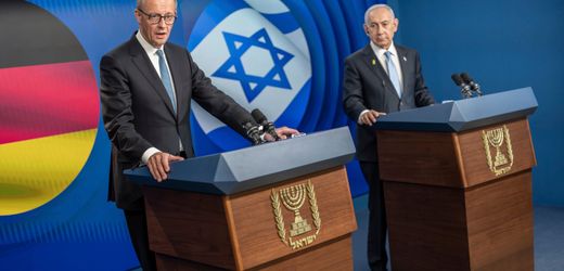 Friedrich Merz in Israel: Pressekonferenz mit Benjamin Netanyahu