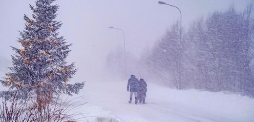 Wintersturm Johannes: Chaos in Nordeuropa mit Todesopfern in Schweden