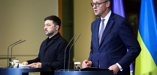 Selenskyj in Berlin: Friedrich Merz sieht erste Chancen auf Waffenstillstand