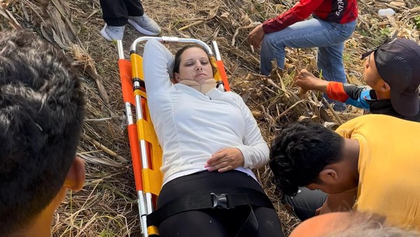Mandy aus Velbert kämpft nach Paragliding-Unfall für ihren Lebensretter Didit