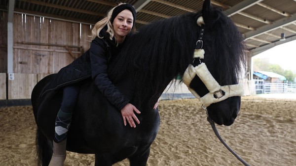 Wenn Busfahren zur Qual wird: In Velbert hilft Therapie-Pferd Chadiera