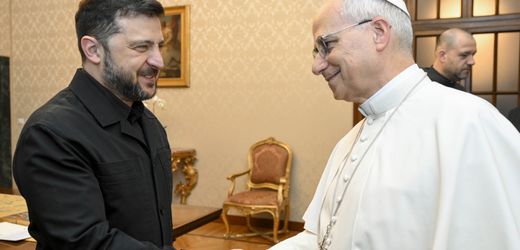 Wolodymyr Selenskyj besucht erst Papst Leo XIV., dann Giorgia Meloni