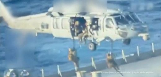 Venezuela: Video zeigt US-Erstürmung von Öltanker