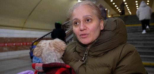 Russland-Ukraine-Krieg: Überleben in Kyjiws U-Bahn während Drohnenangriffen