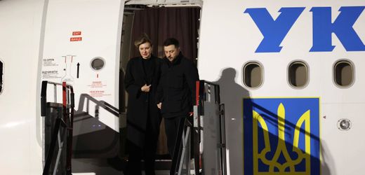 Wolodymyr Selenskyj in Irland: Drohnensichtung nahe der Flugroute