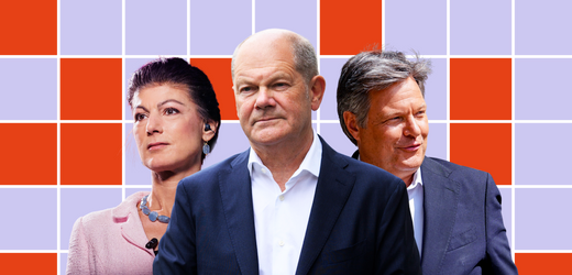 Olaf Scholz, Sahra Wagenknecht, Robert Habeck: Die politischen Absteiger 2025