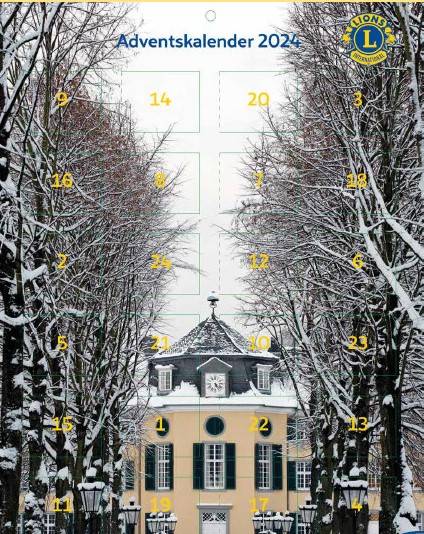 Lions-Adventskalender: Hunderte Gewinne stecken im Adventskalender