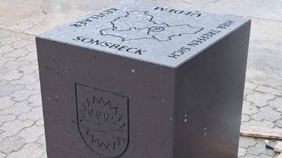 50 Jahre Kreise Wesel und Kleve: Ein Grenzstein zum Jubiläum