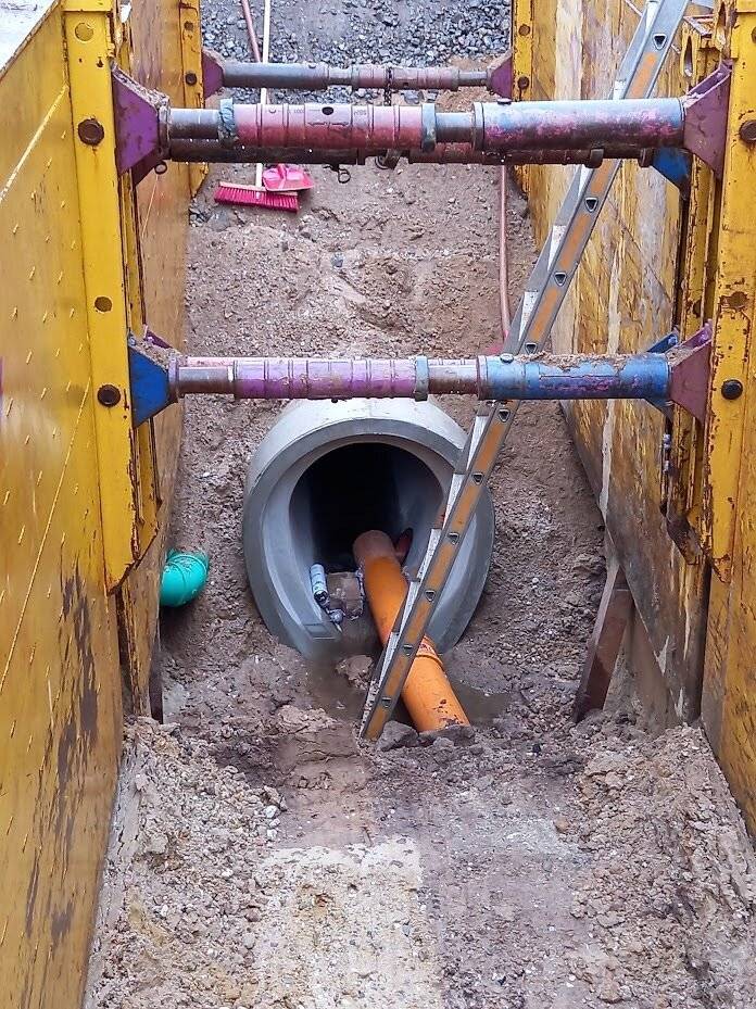 Straßen in Krefeld-Hüls wieder frei: Kanalbau in der Cäcilienstraße abgeschlossen