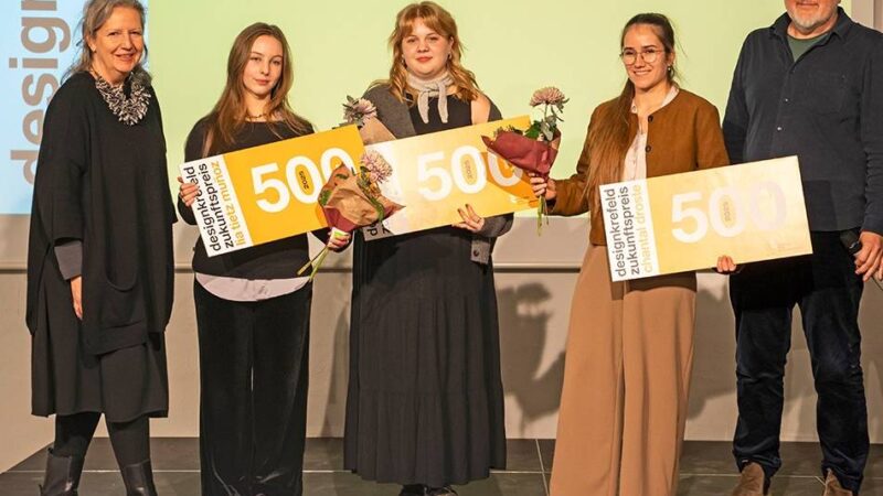 Hochschule Niederrhein zeichnet Studentinnen aus: Zukunftspreis für eine App zur Müllvermeidung