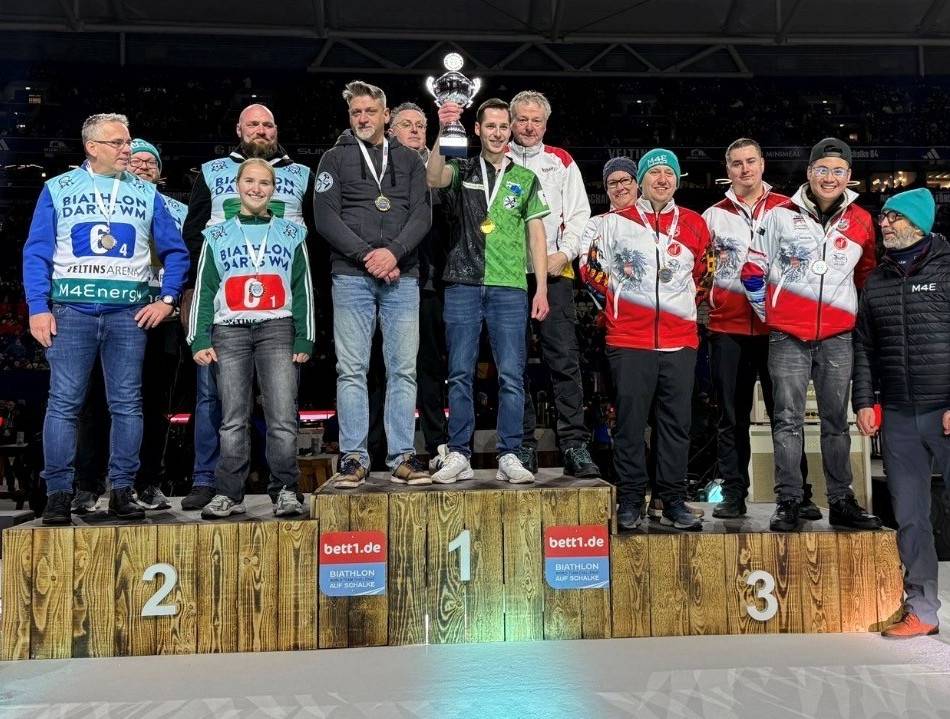 Sport in Radevormwald: Darter des TV Herbeck werden Vizeweltmeister „auf Schalke“