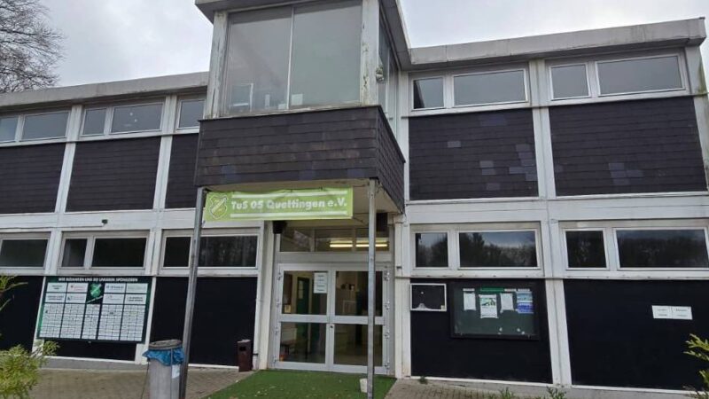 Übergangslösung seit 50 Jahren: Im Quettinger Vereinsheim schimmelt es