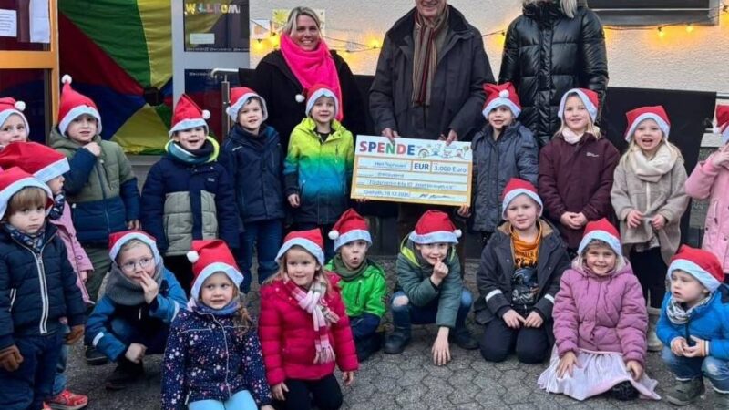 Erinnerung an Irmgard Tophoven: 3000 Euro für den Kindergarten in Vinkrath