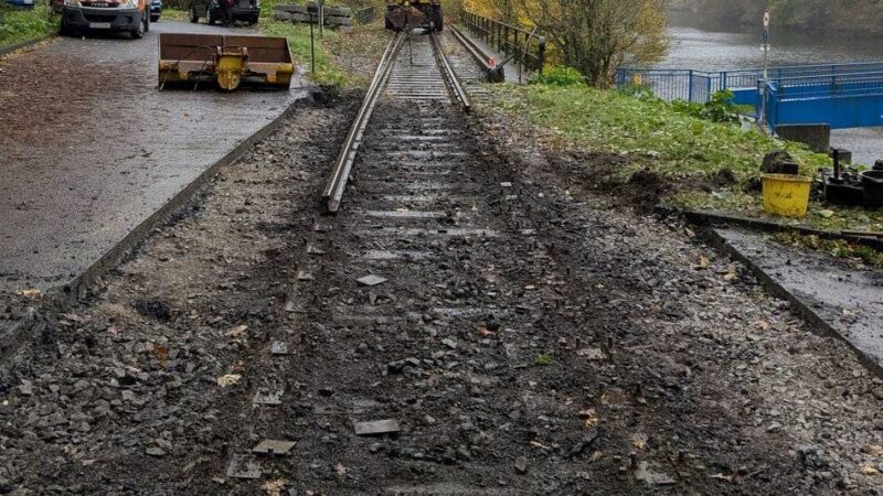 Bahnstrecke zwischen Radevormwald und Wuppertal : Spurfehler bei Remlingrade wurde behoben