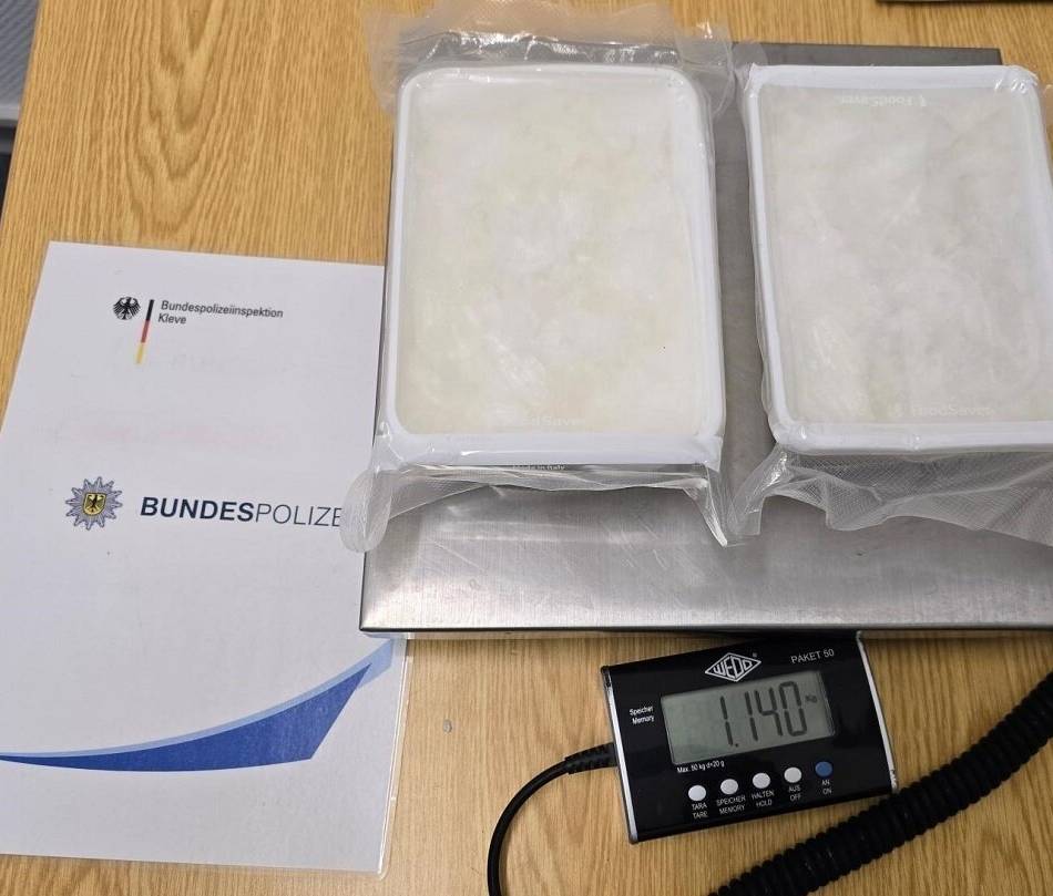 Grenzkontrolle in Kranenburg: Kontrollierter wurde immer nervöser – Bundespolizei findet 1,14 Kilo Drogen auf Rückbank