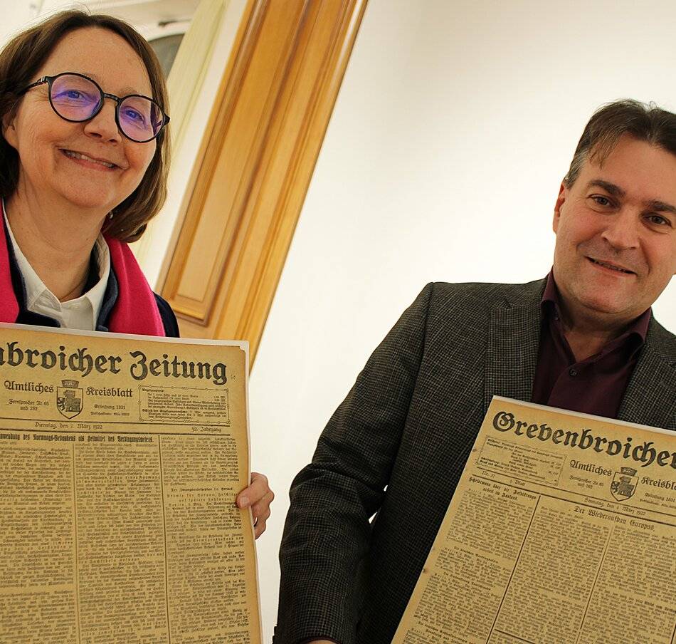Besonderer Jahresrückblick in Grevenbroich: „Ich bin Zeitungsleser gewesen – im Jahr 1925“