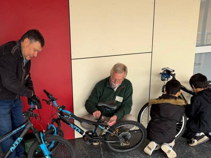 Nachbarschaftshilfe in Moers-Hülsdonk: Eine Fahrradwerkstatt mit besonderem Mehrwert