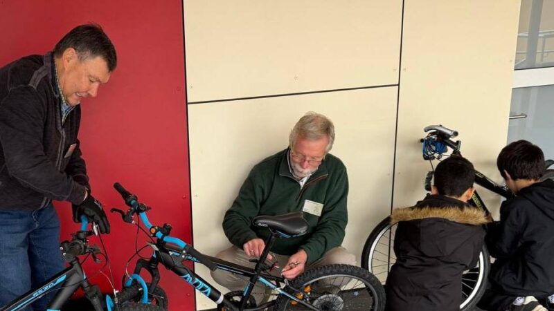 Nachbarschaftshilfe in Moers-Hülsdonk: Eine Fahrradwerkstatt mit besonderem Mehrwert