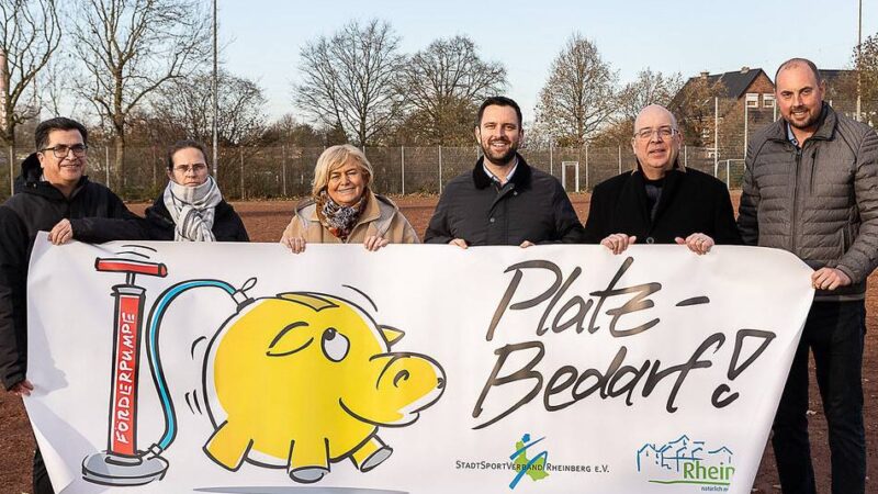 Umbau an der Xantener Straße in Rheinberg: Stadt hofft auf Fördermittel für Sportanlage