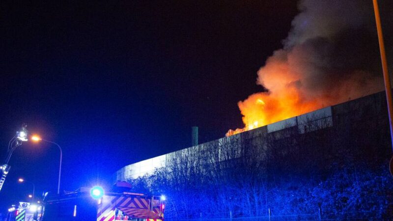 Recyclingbetrieb in Krefeld: BUND stellt Strafanzeige nach Großbrand im Hafen