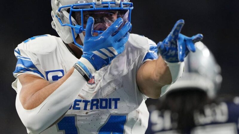 Nur wenige Tage nach einer Verletzung: Amon-Ra St. Brown meldet sich mit starker Leistung zurück