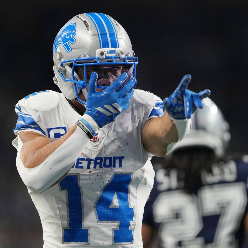 Nur wenige Tage nach einer Verletzung: Amon-Ra St. Brown meldet sich mit starker Leistung zurück