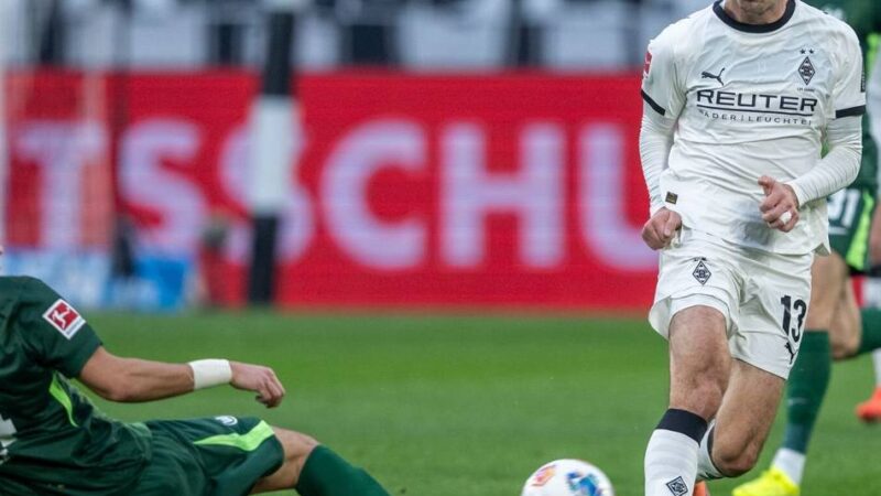 Nach desolater erster Halbzeit: Borussia kassiert gegen Wolfsburg erste Liga-Pleite seit Oktober